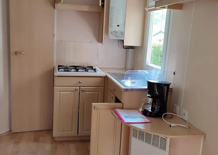 Mobil-home De Charme Avec Terrasse - 4 Pers. - Api-1-52-2024